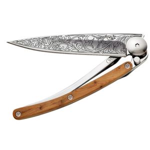 Kapesní nůž Deejo 9AB023 Tattoo 27g, juniper, art nouveau